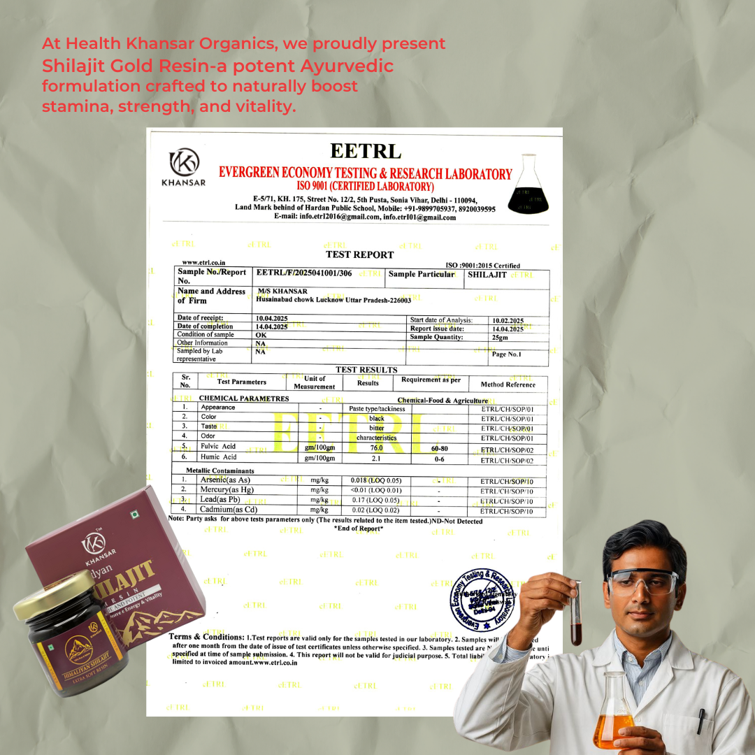 KHANSAR Himalayan Read Shilajit Resin - 40g