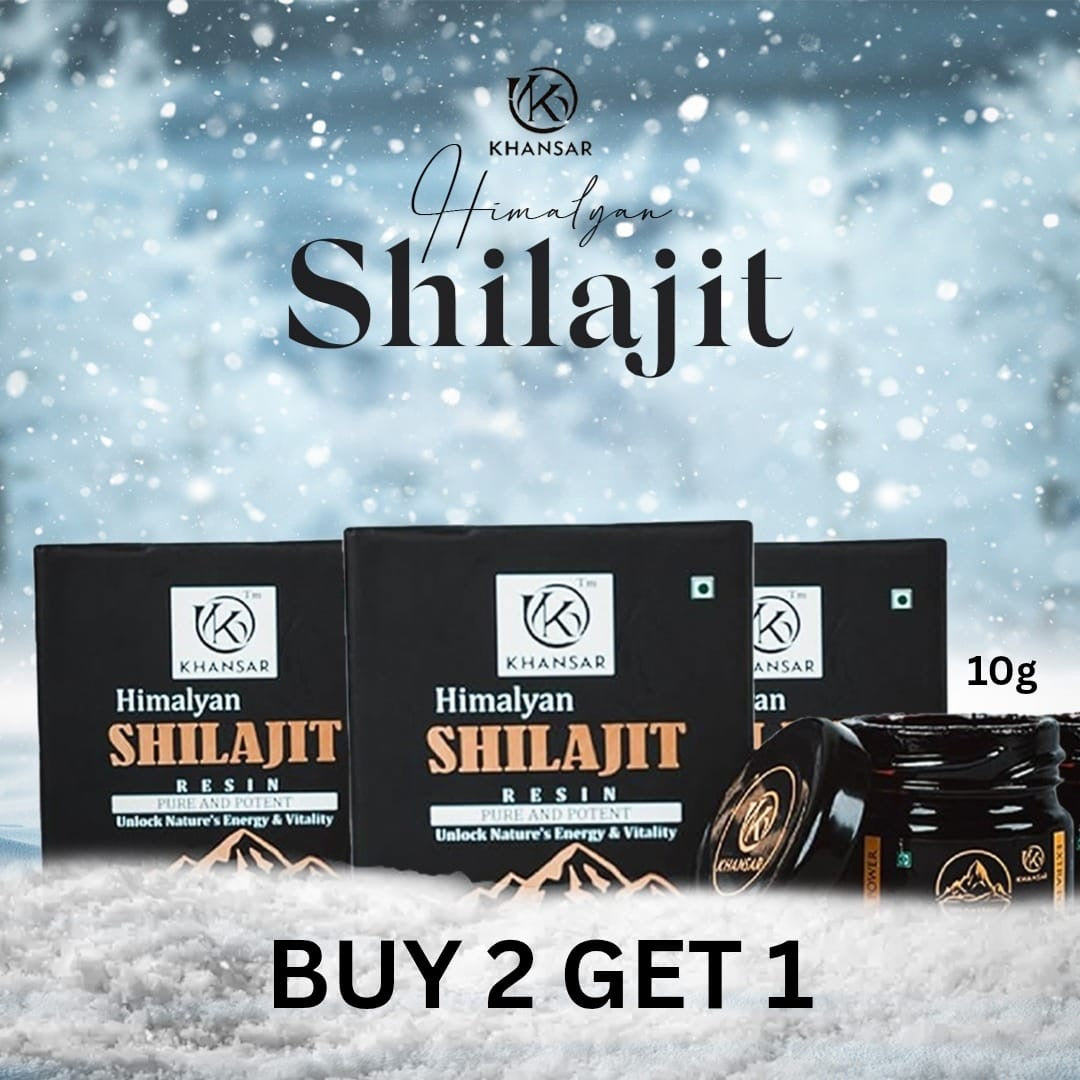 Buy 2 (10g) Shilajit Packs & Get 1 (10g) Free.