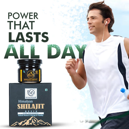 KHANSAR Himalayan Shilajit Resin - 20g