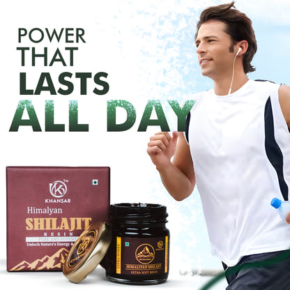 KHANSAR Himalayan Shilajit Resin - 40g