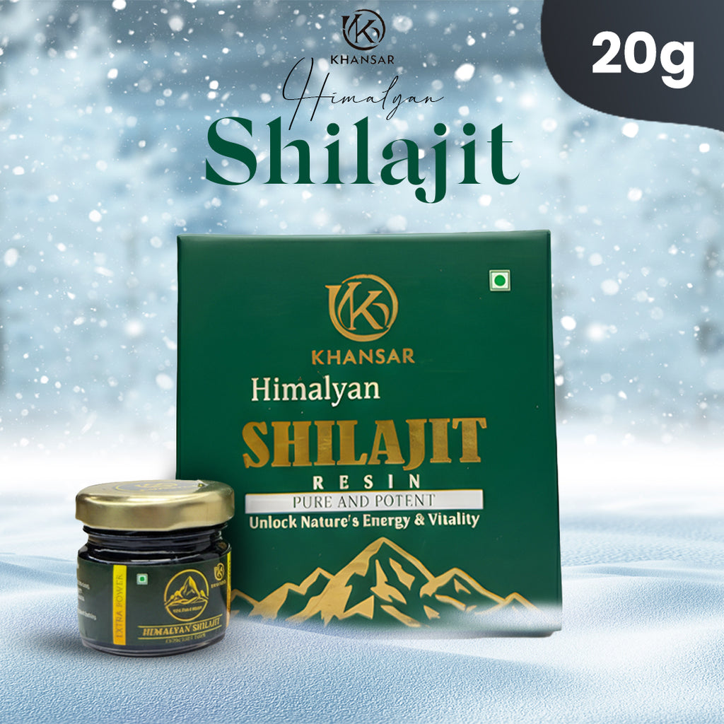 KHANSAR Himalayan Green  Shilajit Resin - 20g