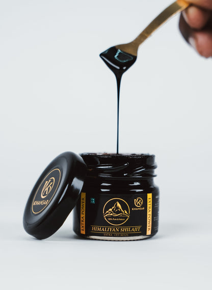 KHANSAR Himalayan Shilajit Resin - 10g 3piece Combos