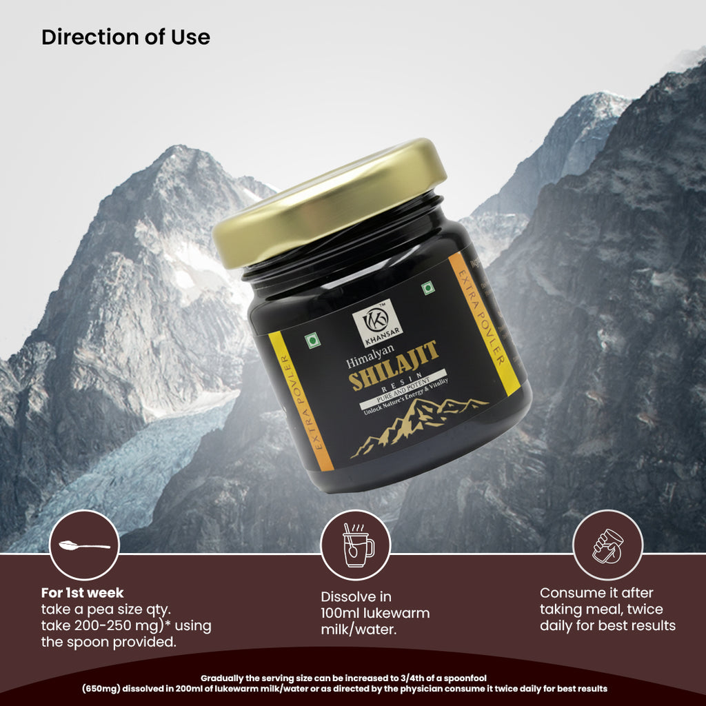 Buy 2 (10g) Shilajit Packs & Get 1 (10g) Free.