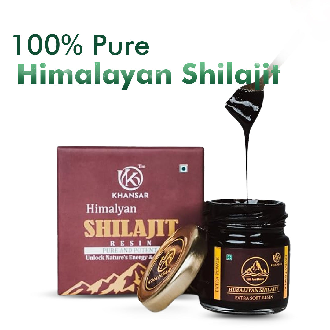 KHANSAR Himalayan Shilajit Resin - 40g