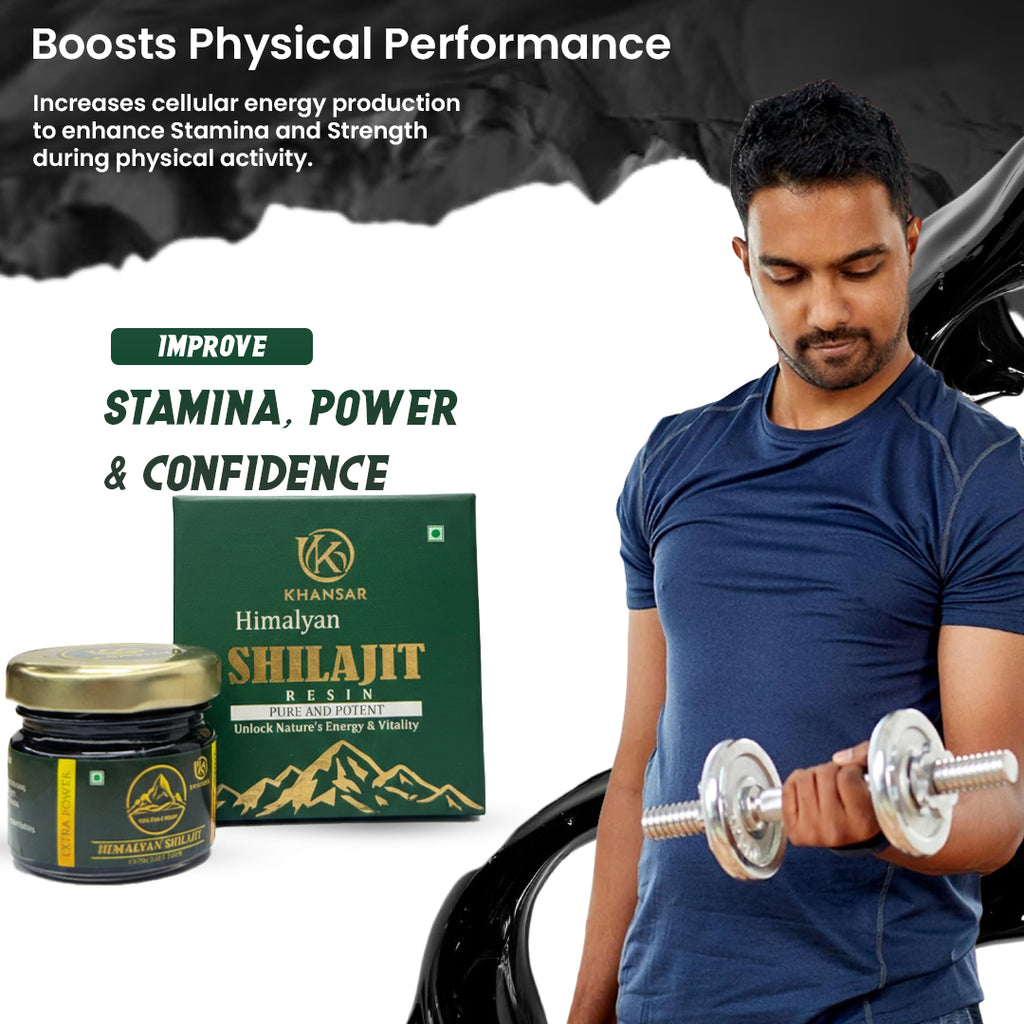 KHANSAR Himalayan Shilajit Resin - 20g Each • Total 3 Packs