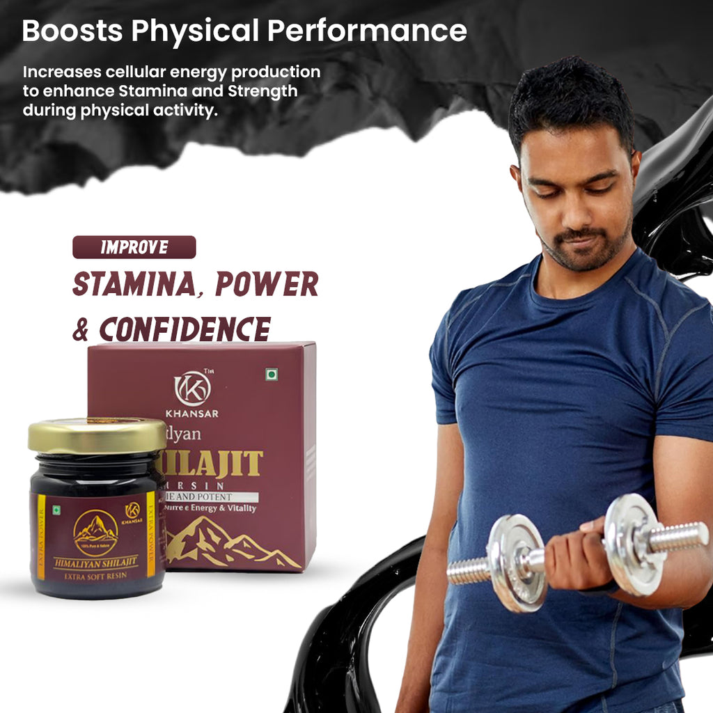 KHANSAR Himalayan Read Shilajit Resin - 40g