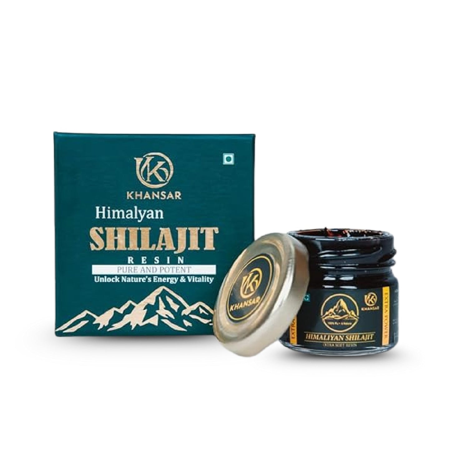 KHANSAR Himalayan Shilajit Resin - 20g 3pcs Combos