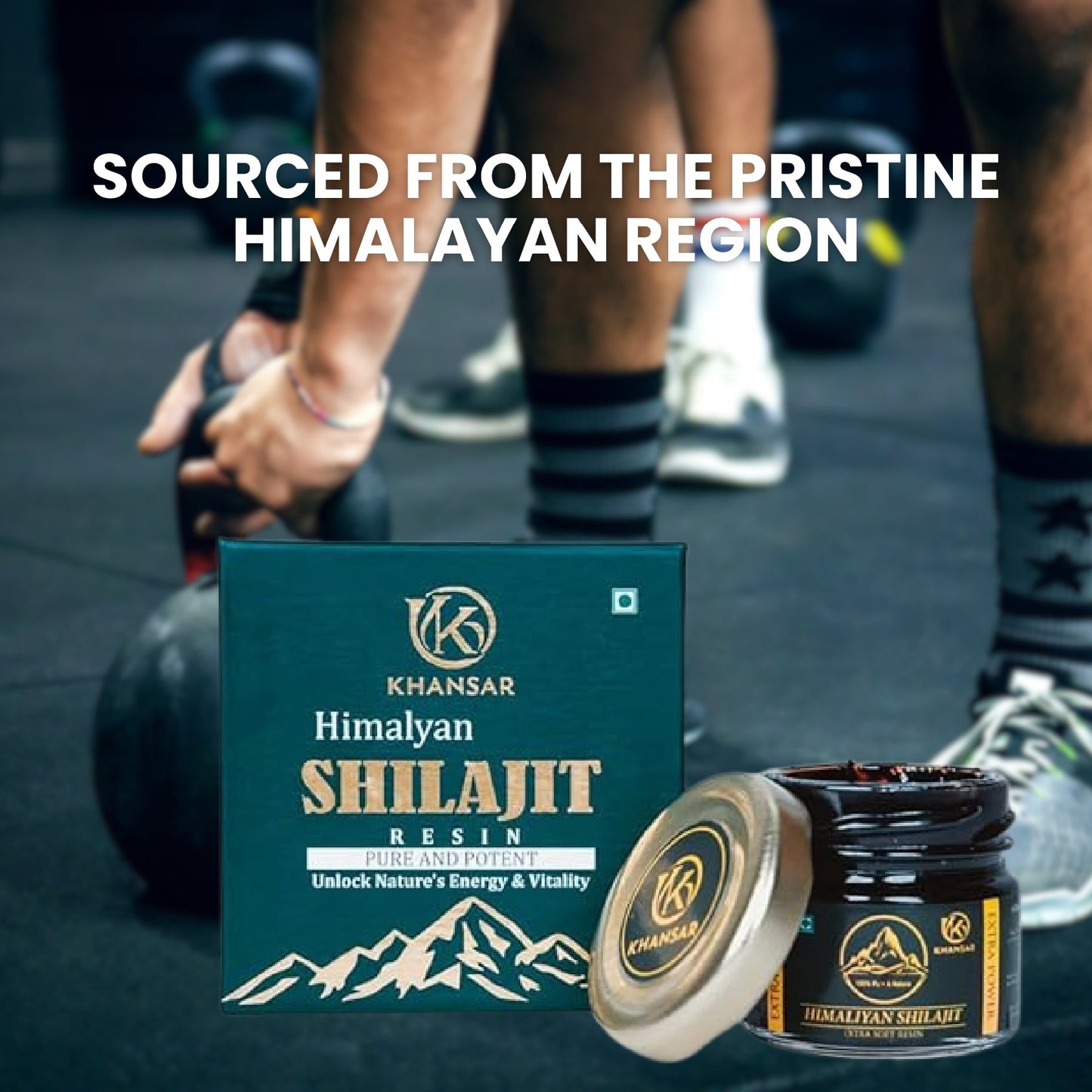 KHANSAR Himalayan Shilajit Resin - 20g 3pcs Combos