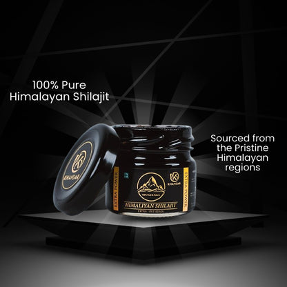 KHANSAR Himalayan Shilajit Resin - 10g 3piece Combos