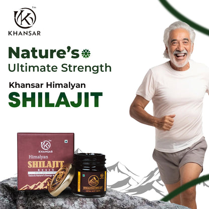 KHANSAR Himalayan Shilajit Resin - 40g