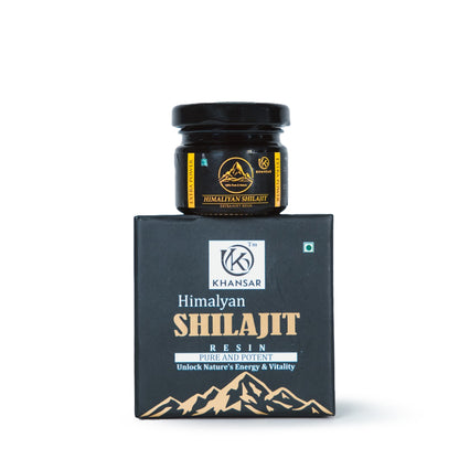 KHANSAR Himalayan Shilajit Resin - 20g